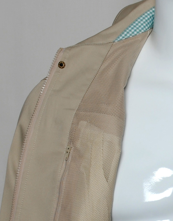 北京現代4s店工作服-內里透氣網面料